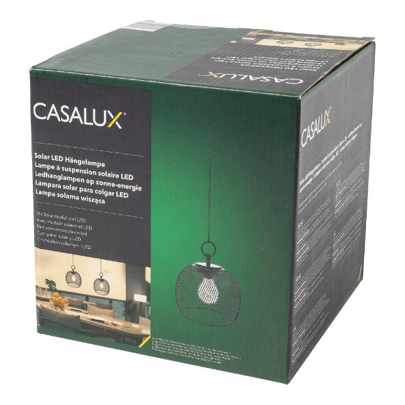 CASALUX(R) 				LED-Hängelampe mit Solarenergie