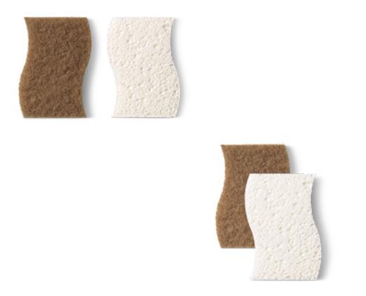 Radiance 
 Coconut Scour Pad or Walnut Scrub Sponge