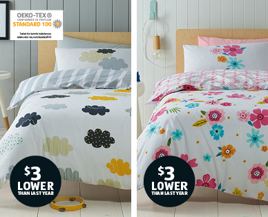 Quilt Cover Set - Single Size