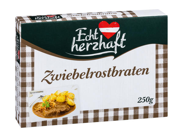 ECHT HERZHAFT Zwiebelrostbraten