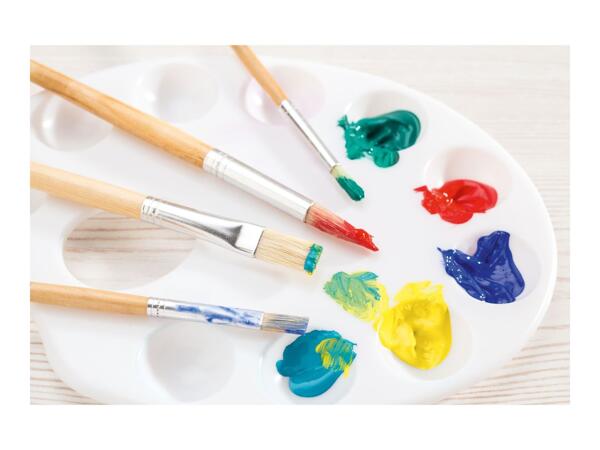 Crelando Round & Flat Brush Set
