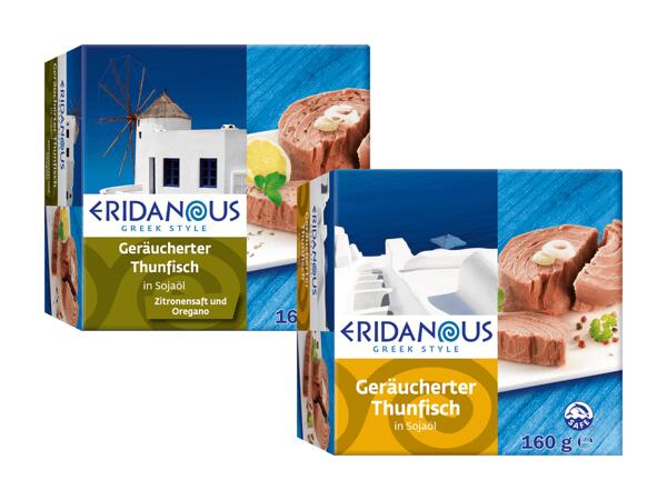 Geräucherter Thunfisch