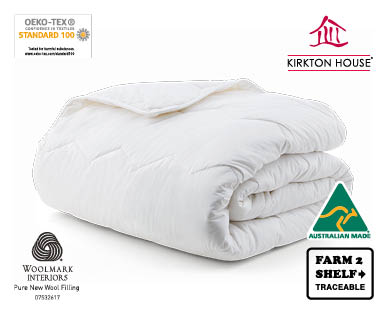 Australian Wool Quilt – King Size