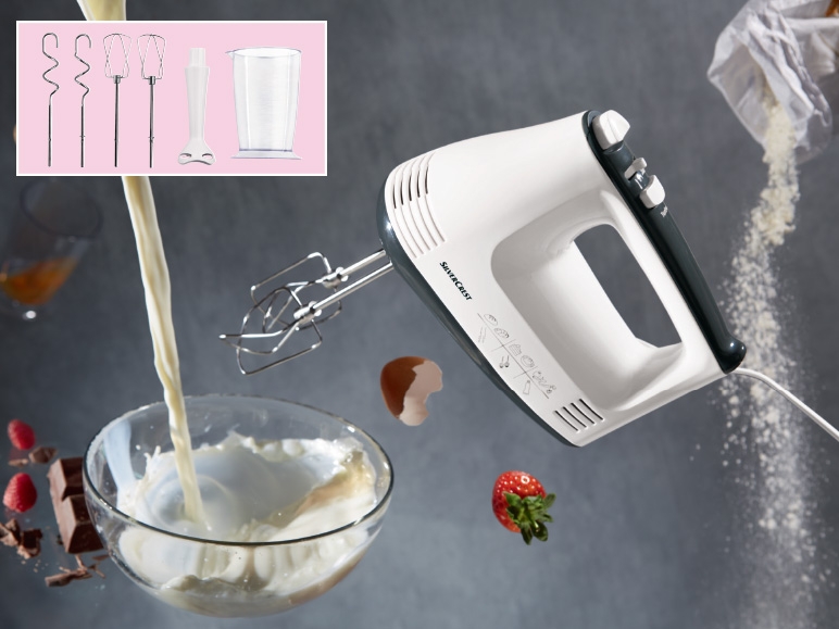SILVERCREST KITCHEN TOOLS(R) 300W Hand Mixer Set