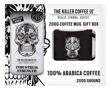Killer Coffee Ground Gift Pack 200g