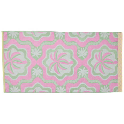 Velour Jacquard Beach Towel