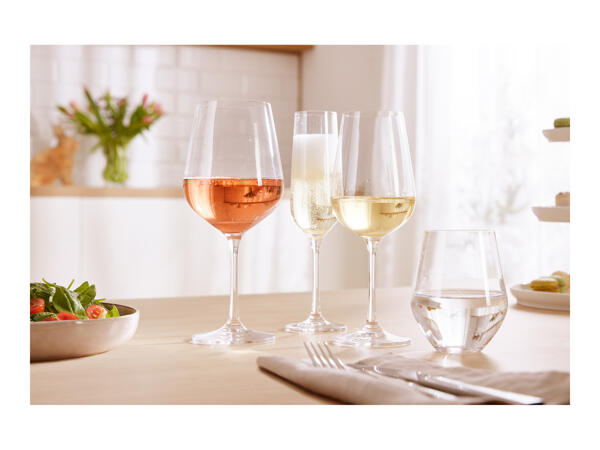 Ernesto Crystal Glasses - 6 pack
