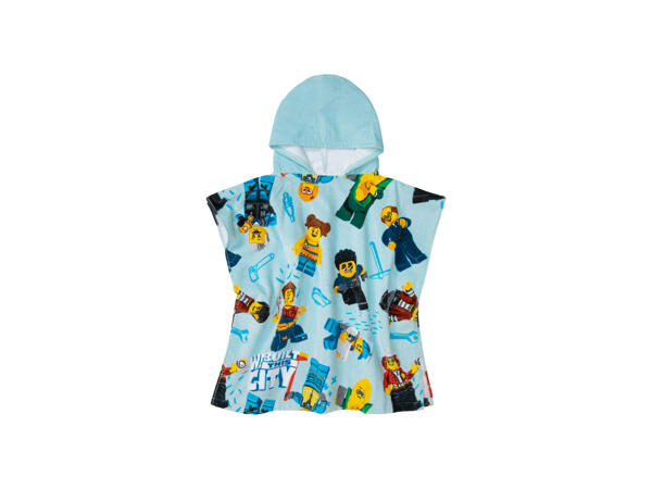 Kid's Beach Poncho "Lego"