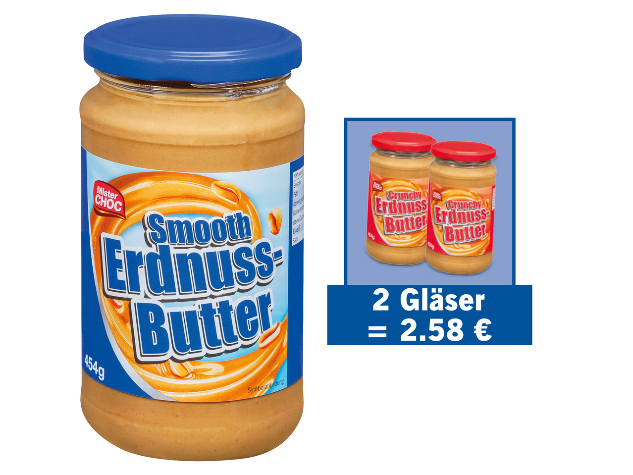 MISTER CHOC Erdnussbutter