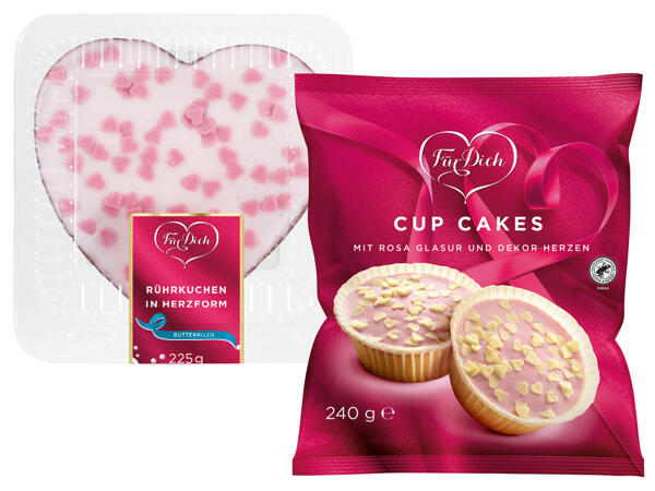 Kuchen oder Cupcakes