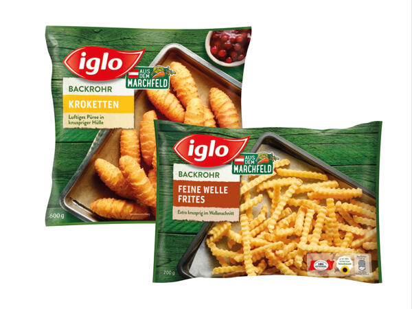 Iglo Feine Welle Frites oder Kroketten