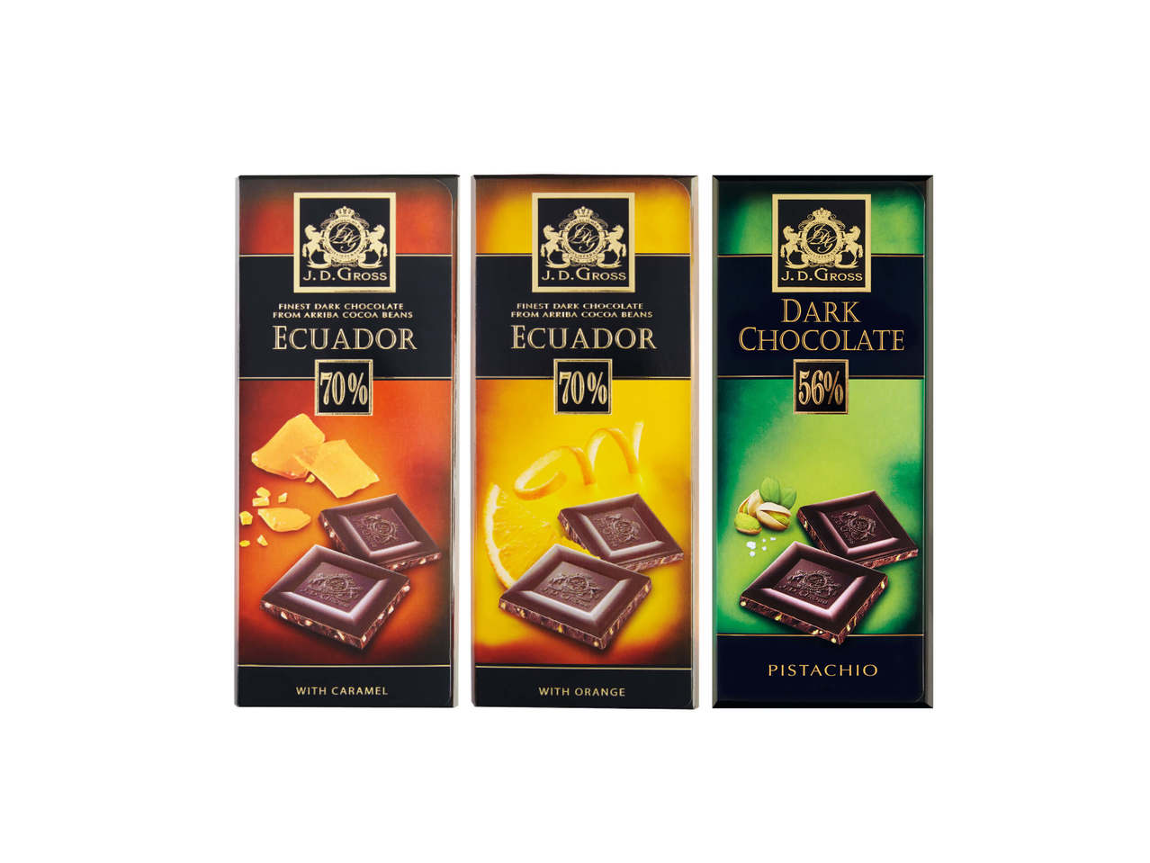 J.D. GROSS Chokoladeplader
