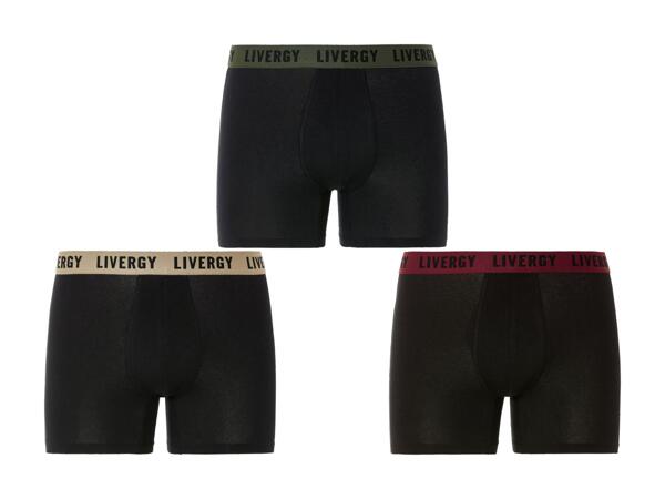 LIVERGY(R) Boxershorts 3-pak