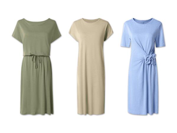 Damen Leinenkleid