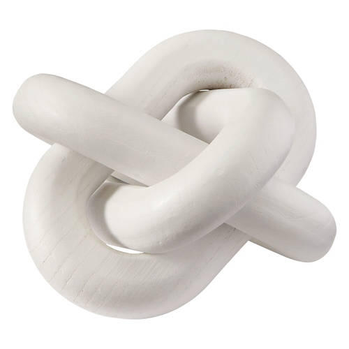 Oversized Olive Wood Knot, White Wash