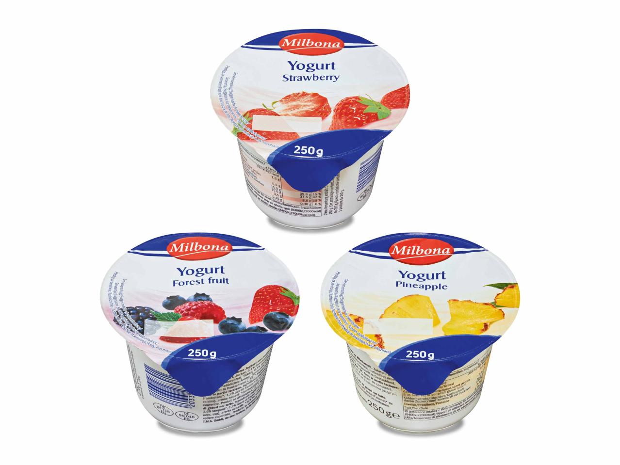 Yogourt aux fruits 1,8% mat. gr.
