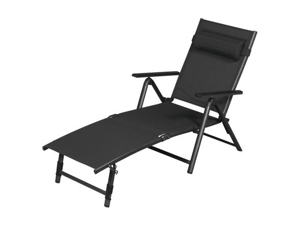 Houston Aluminium Sunlounger