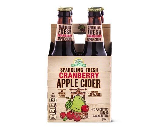 Nature's Nectar 
 Sparkling Apple Cranberry 4-Pack