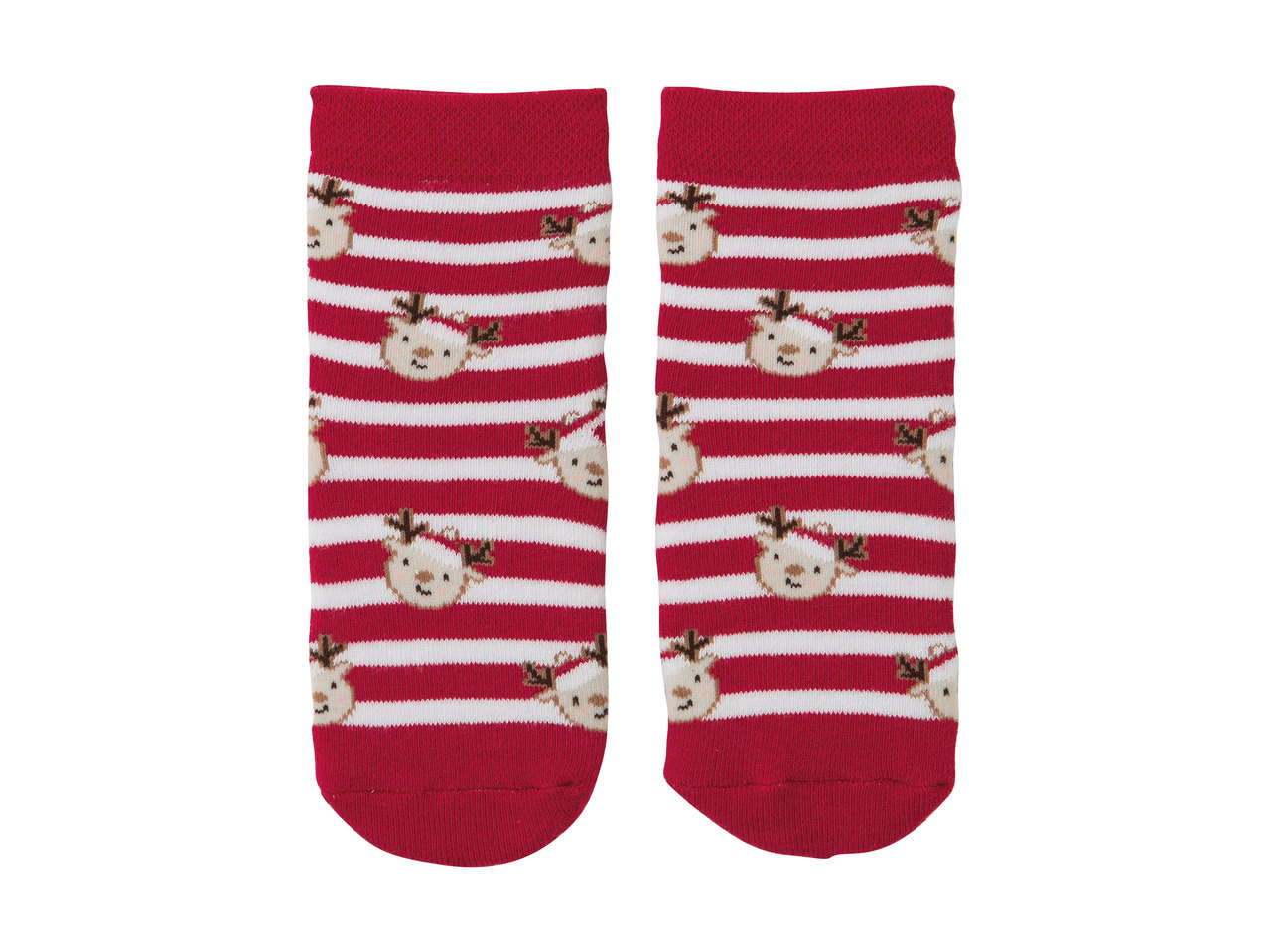 Lupilu Little Girls' Christmas Slipper Socks1