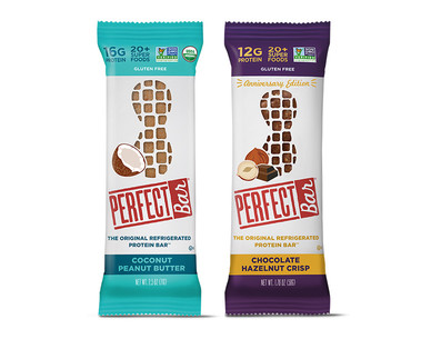 Perfect Bar Coconut Peanut Butter or Chocolate Hazelnut