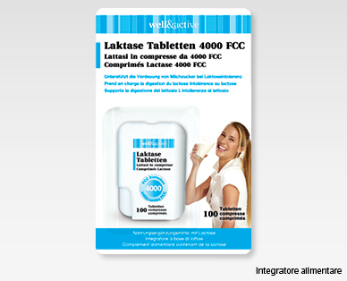 Compresse di lattasi WELL&ACTIVE