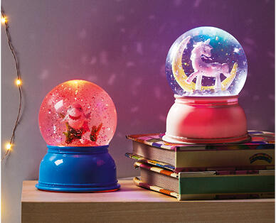 Snow Globe Night Lights