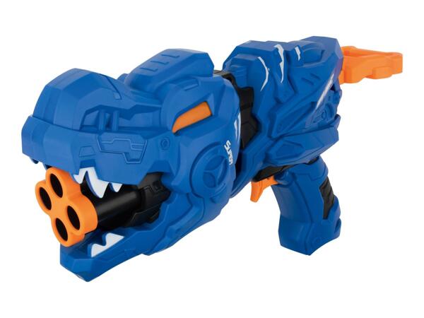 Playtive Soft Dart Dinosaur Blaster - Blue