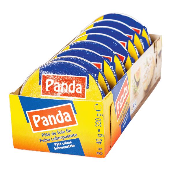 PANDA(R) 				Pâté de foie fin, 8 pcs