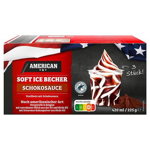 AMERICAN Soft Ice, Vanille-Schokolade
