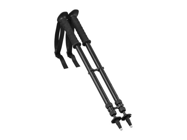 Crivit Hiking Poles - Set of 2 - Black
