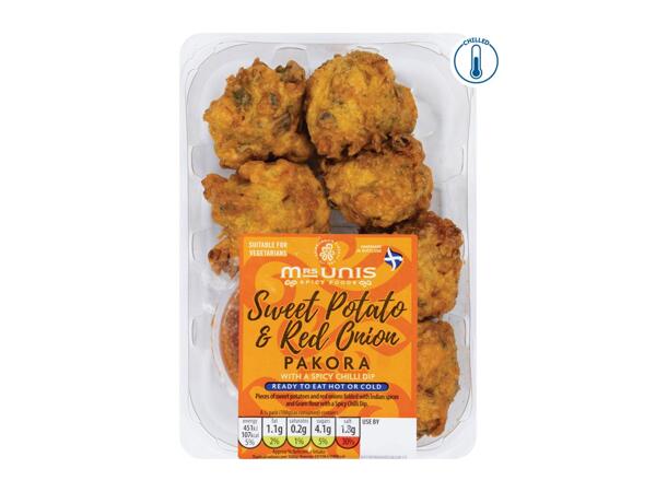 Sweet Potato & Red Onion Pakora 200g