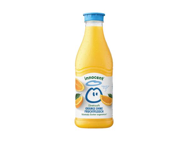 Orangesaft ohne Fruchtfleisch
