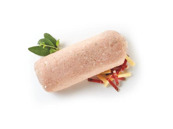 Turkey Meatloaf with Speck and Cheese