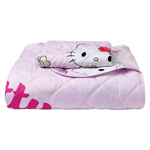 Twin Size Quilt Set - Hello Kitty
