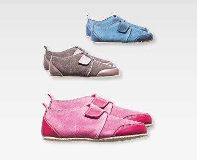 Mules en cuir pour enfants KIDZ ALIVE