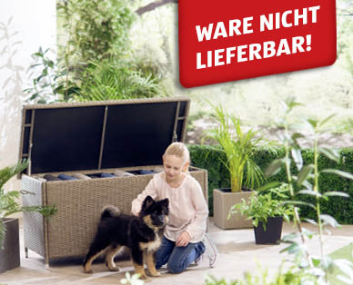 GARDENLINE(R) Geflecht-Kissenbox