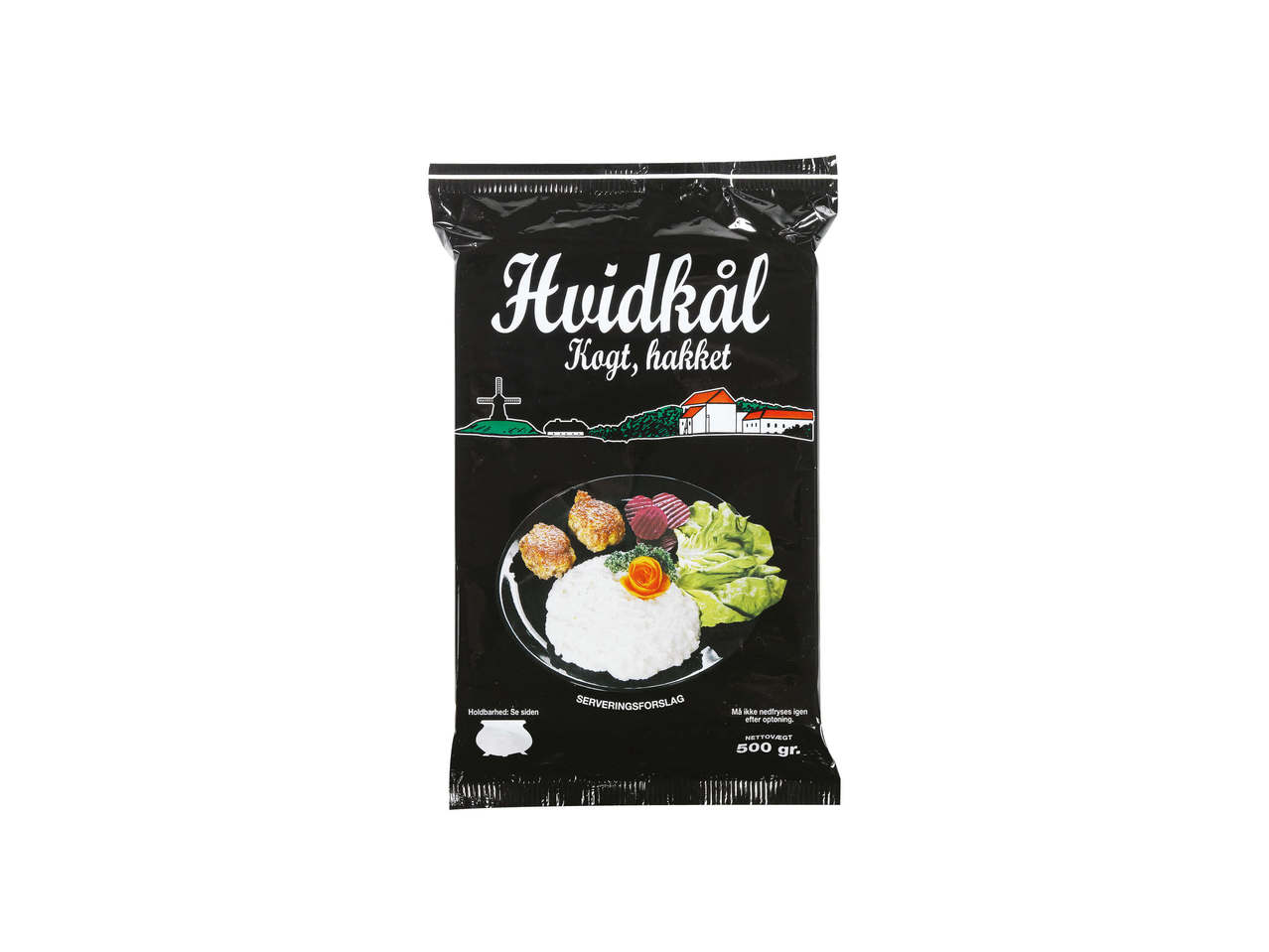 Kogt, hakket hvidkål