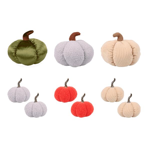 HOME CREATION(R) 				Coussin citrouille, 1 ou 2 pcs
