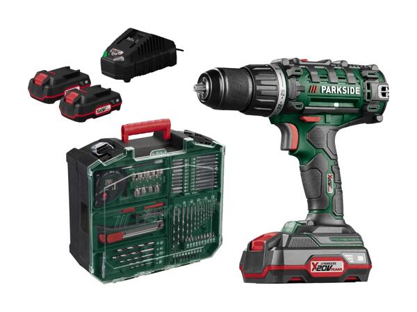 PARKSIDE(R) Batteridreven bore- og skruemaskine 20 V