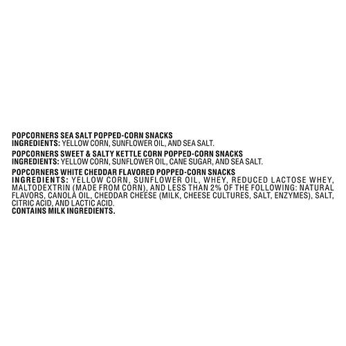 Variety Pack Popcorn Chips, 15 count