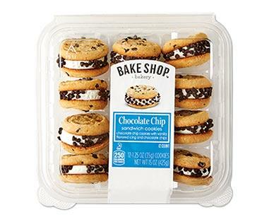 Bake Shop 
 Chocolate Chip Cookie Sandwiches