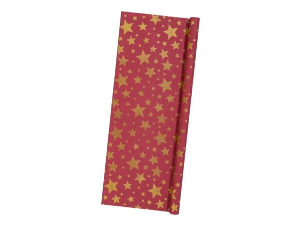 Wrapping paper with glitter finish 1.5m x 70cm