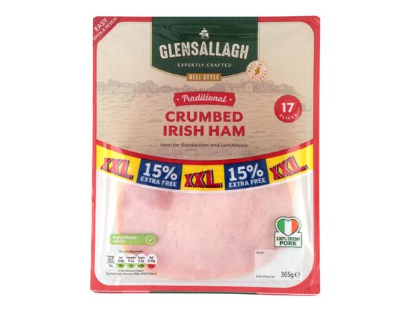 XXL Crumbed Ham Slices