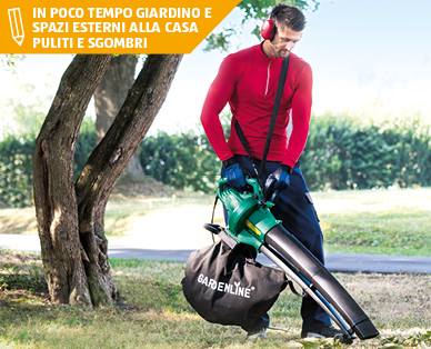 Aspirafoglie elettrico GARDENLINE(R)