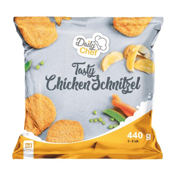 Kyllingeschnitzler eller kyllingenuggets