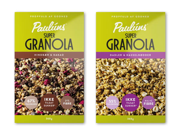 Paulúns granola