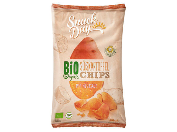 SNACK DAY Bio-Süßkartoffelchips