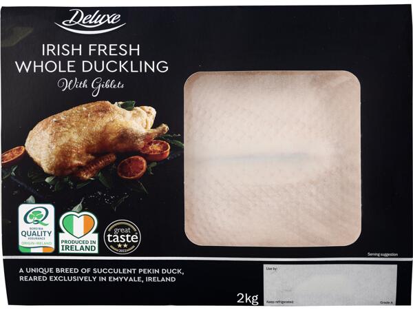 Irish Fresh Whole Duckling