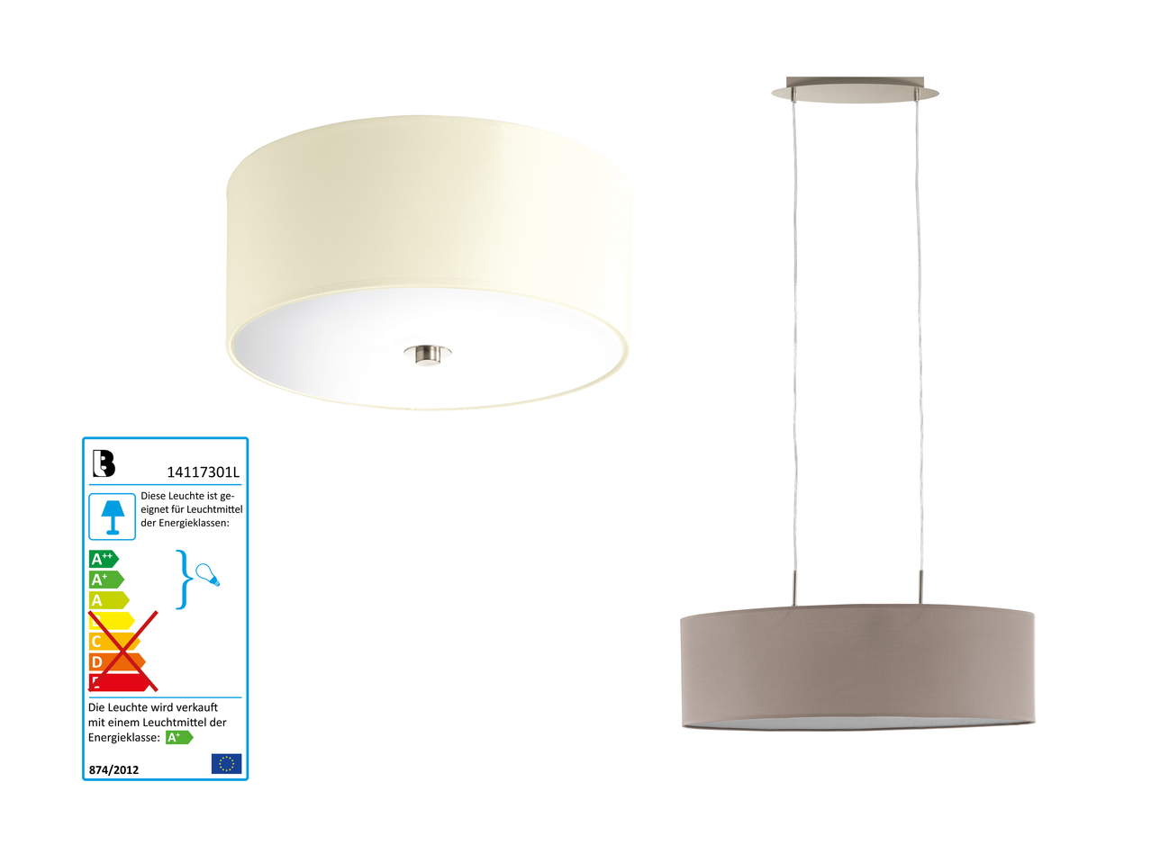 Plafonnier à LED (uniquement en Suisse romande)
