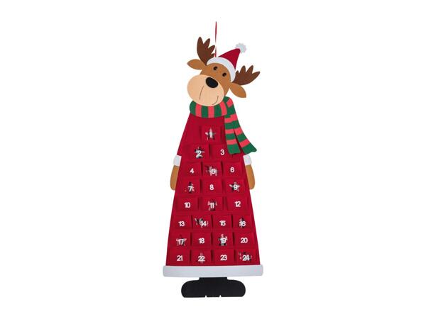 Livarno Home Moose Felt Advent Calendar